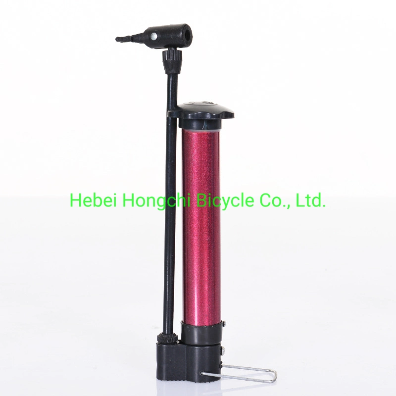 Metal Outlooking Bicycle Air Pump with Different Color